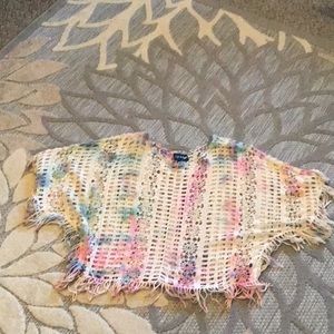 Ladies Open knit top